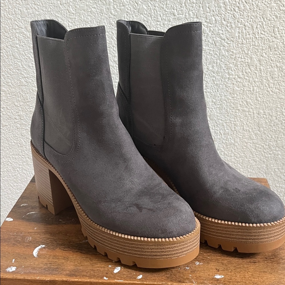 Nordstrom BP Jillyan Platform Ankle Boots NIB size 8.5